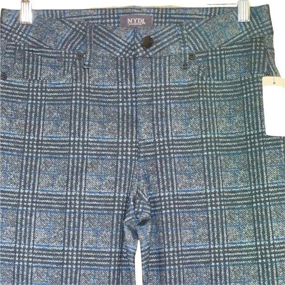 NYDJ Not Your Daughters Jeans Women Marilyn Straight Ponte Pant 8P Piedmont Gray - Picture 5 of 11